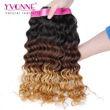 Top Quality Human Hair Extension Ombre Peruvian Hair